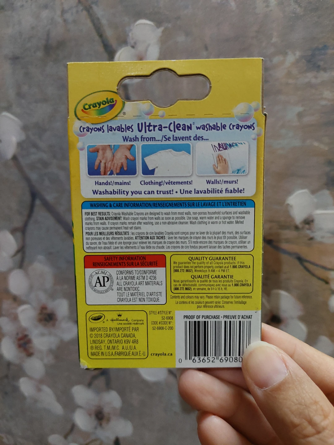 Crayola Ultra-Clean Washable Crayons 8 Pack - photo 2