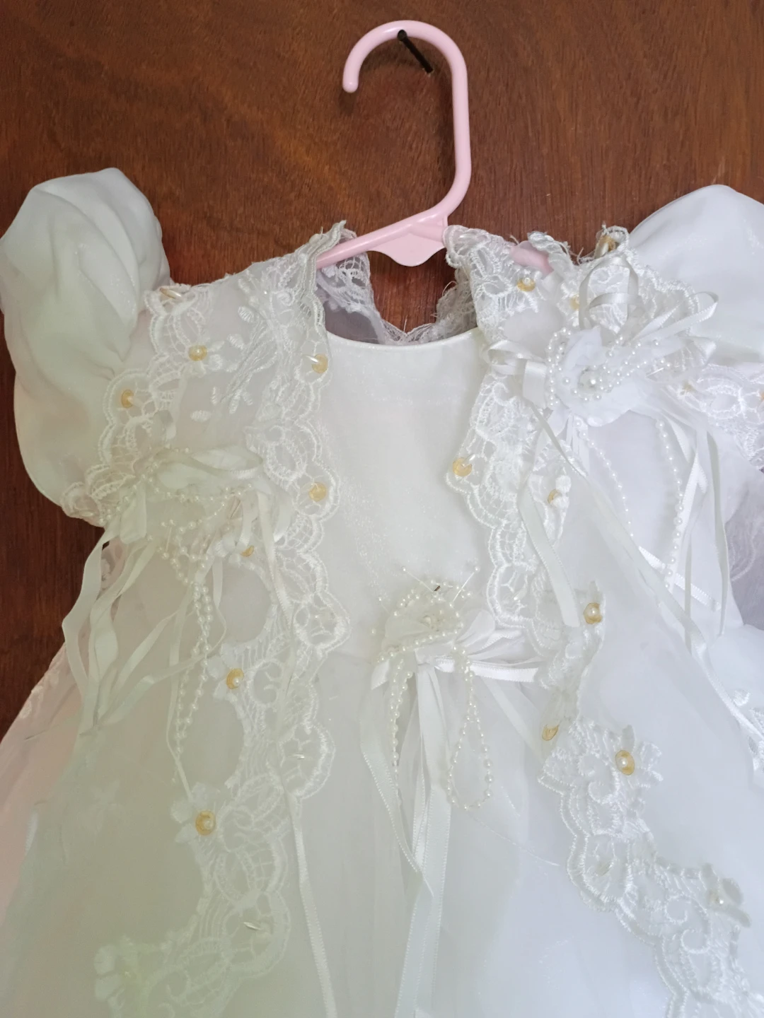 Baby Baptism Outfit and Accessories Set - photo 2