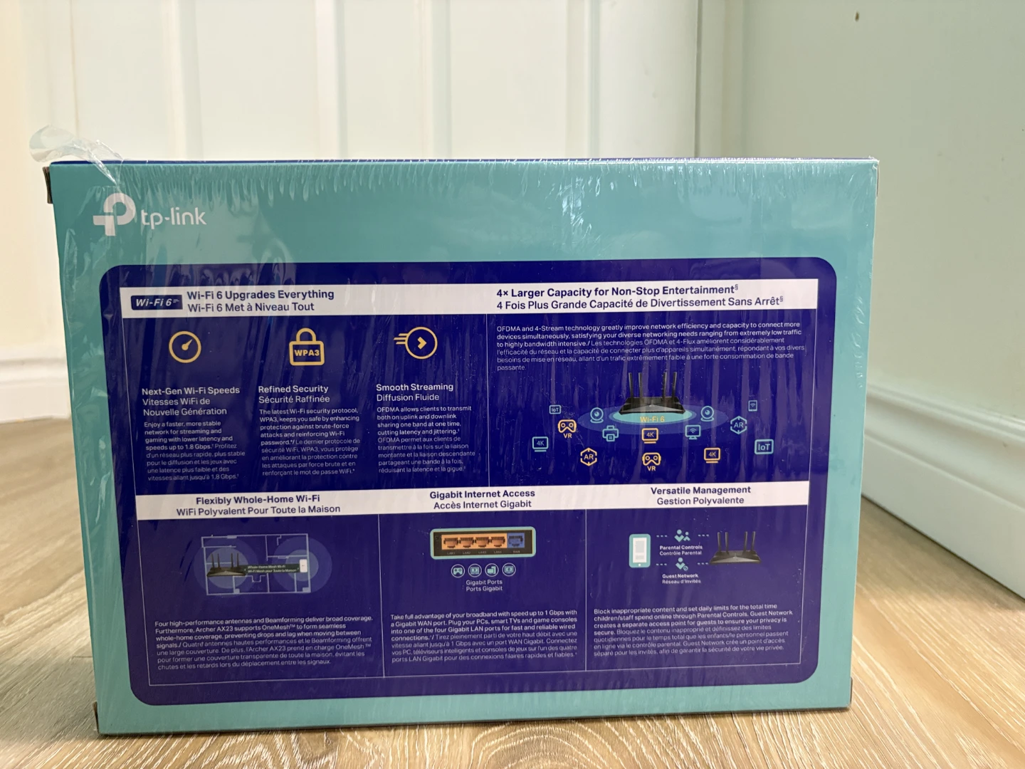 TP-Link Archer AX23 AX1800 Dual Band Wi-Fi 6 Router - photo 3
