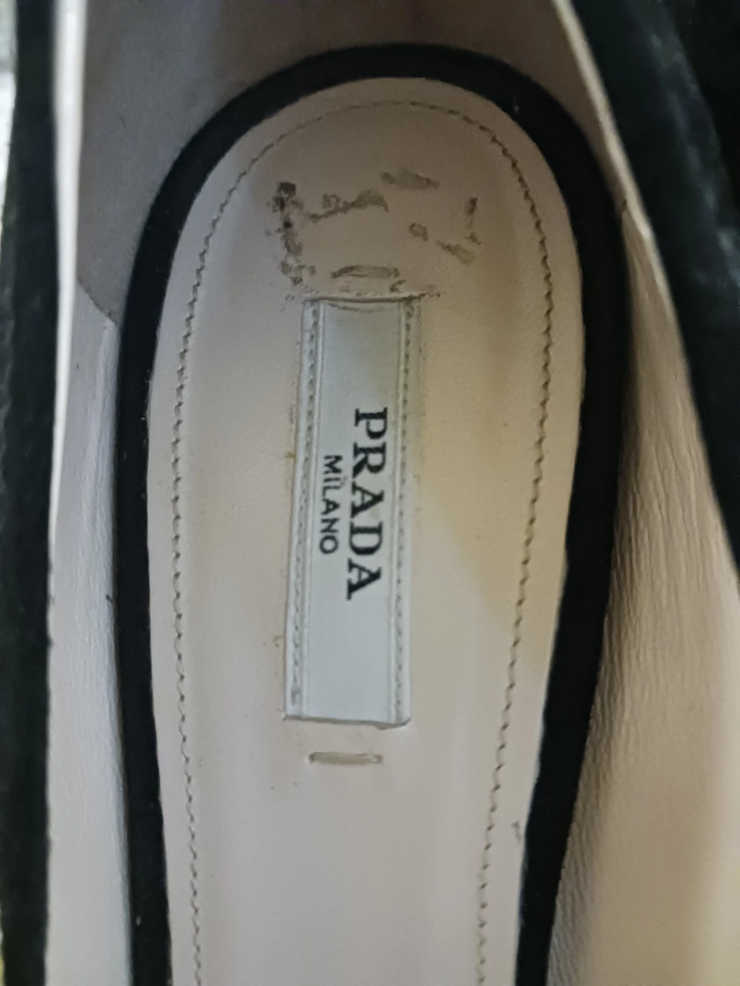 Prada Black Suede Heels - photo 2
