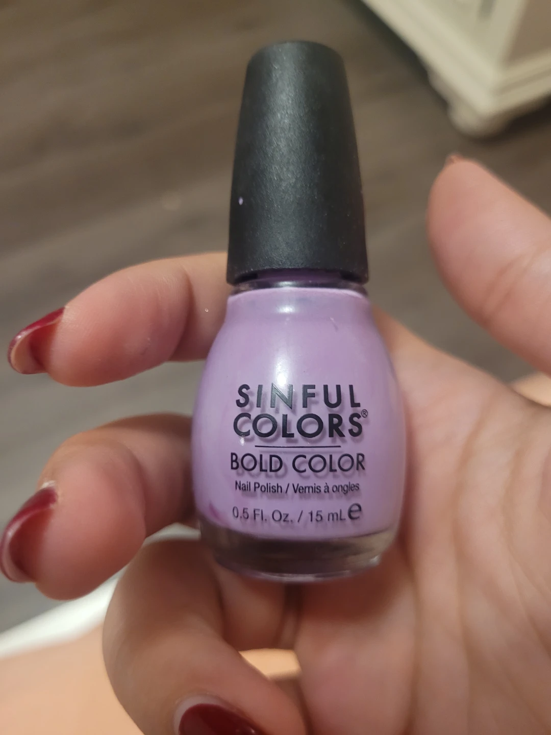 Sinful Colors Bold Color Nail Polish Purple 🏈