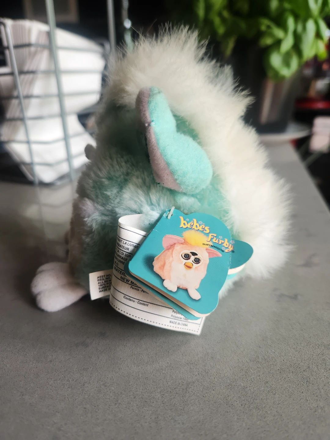 Vintage 1999 Mint Green Furby Baby - photo 2