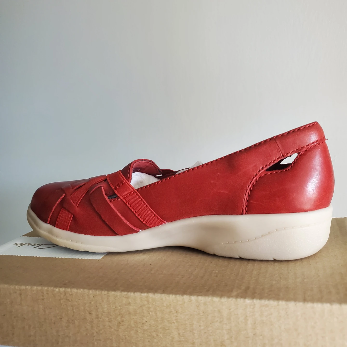 NEW Clarks Women's Genuine Leather Shoes 6.5M (EUR 37) - photo 3