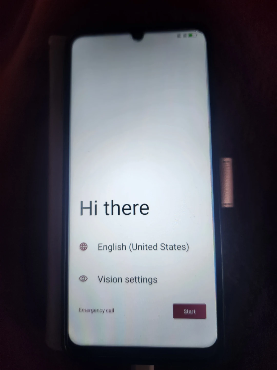 TCL 505s Smartphone with pink wallet case - photo 2