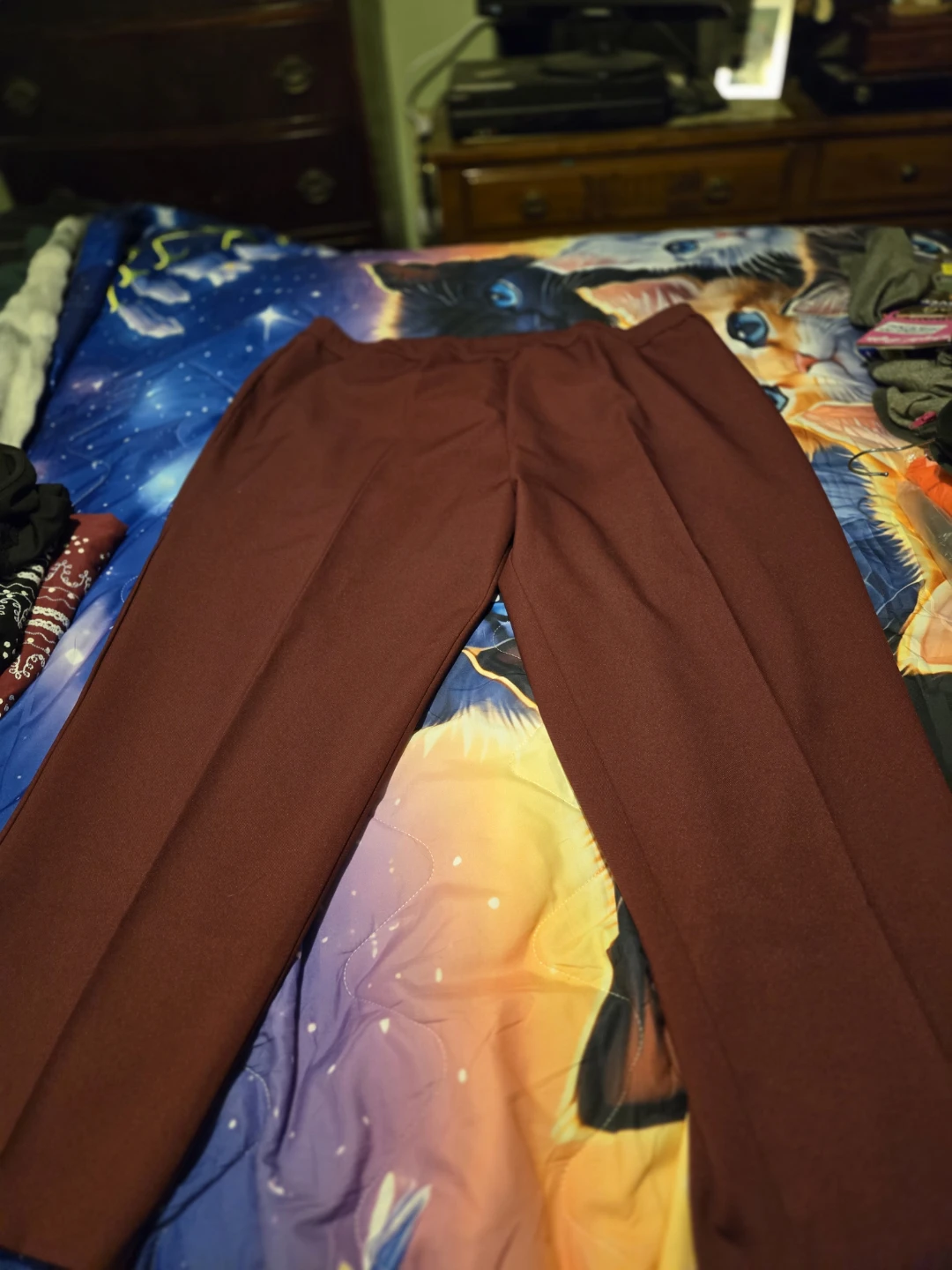 Bond Ora Burgundy Dress Pants Size 26WP