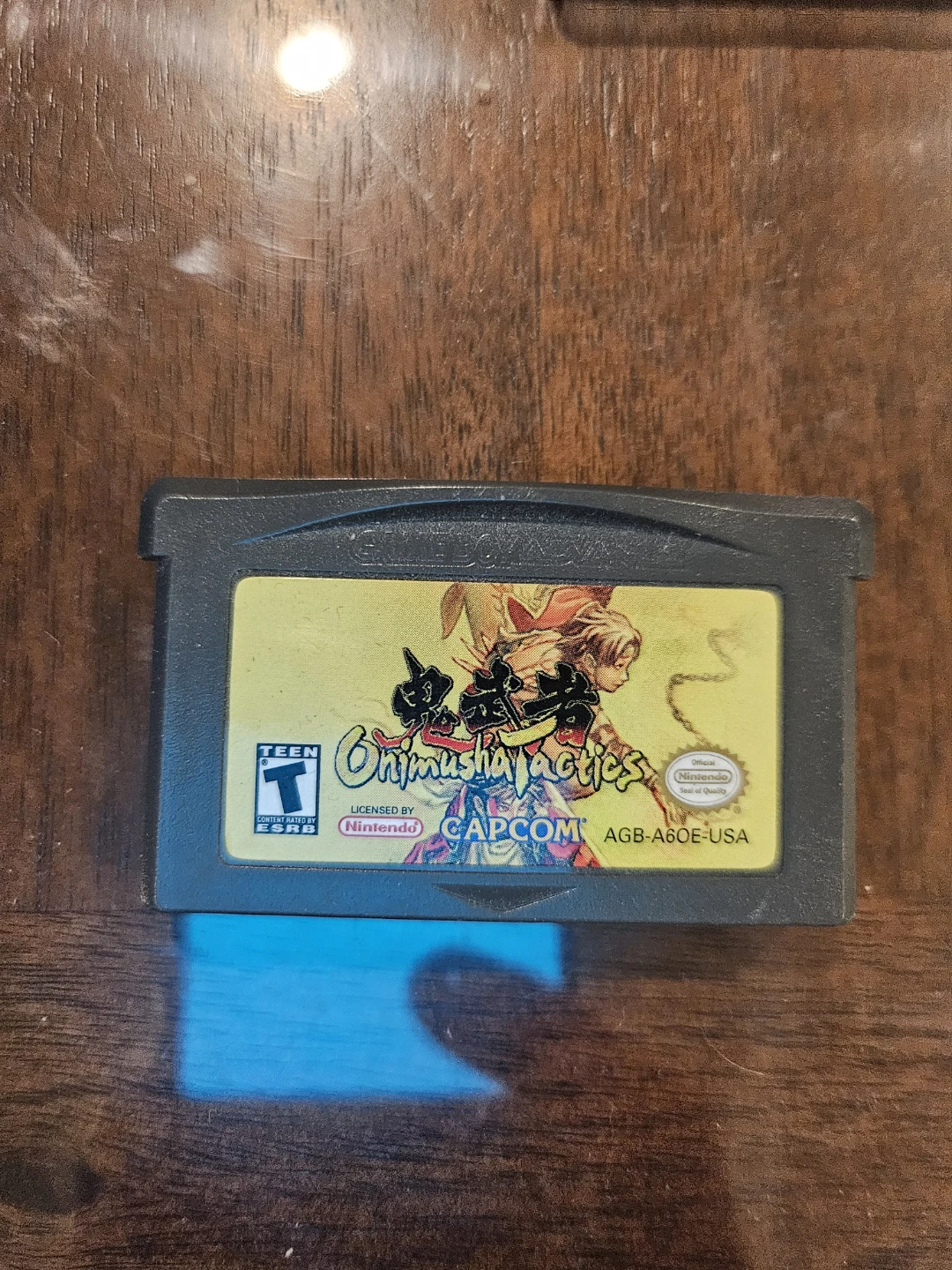 Onimusha Tactics Game Boy Advance Cartridge
