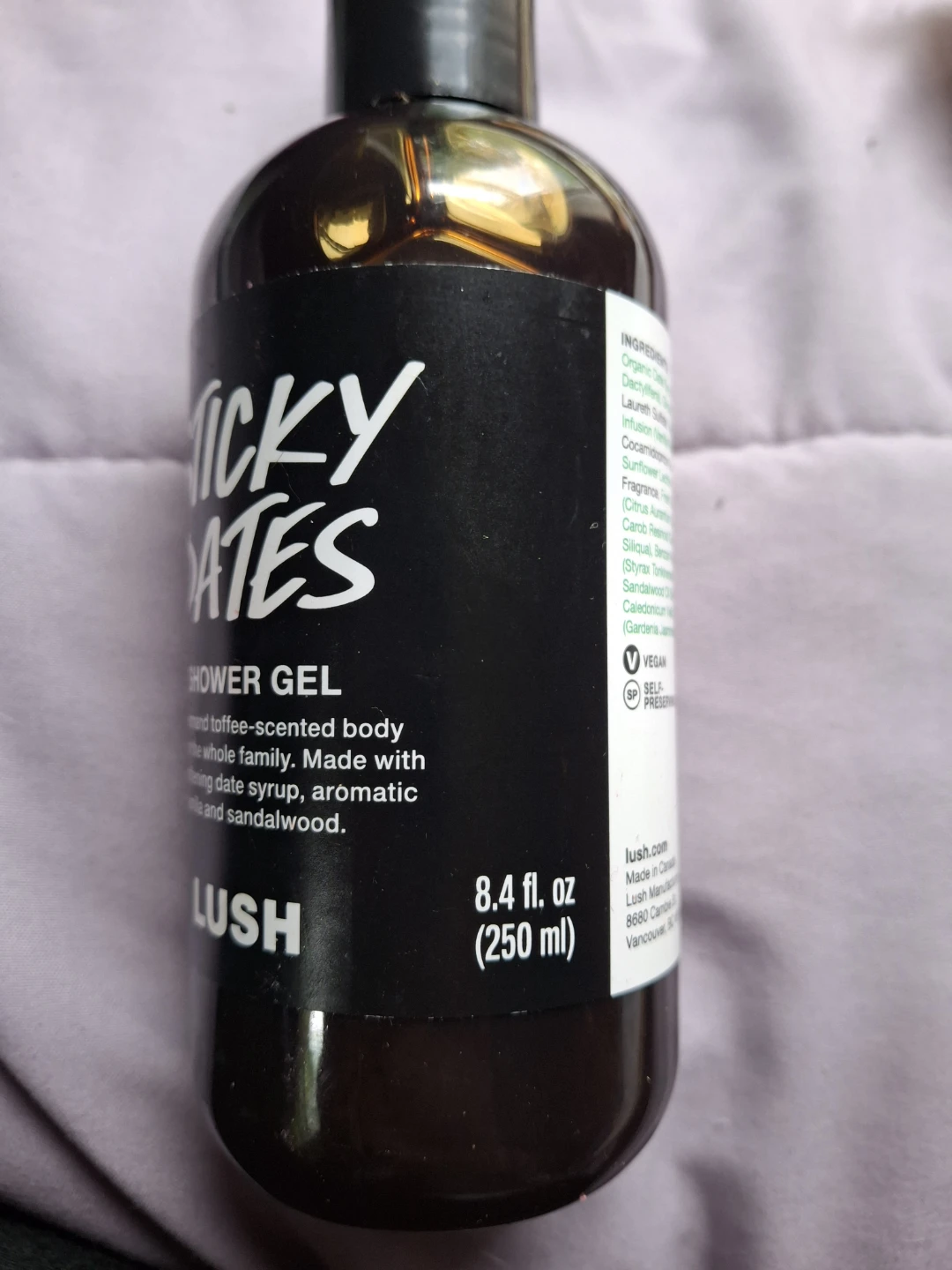 LUSH Sticky Dates Shower Gel 250ml - photo 4