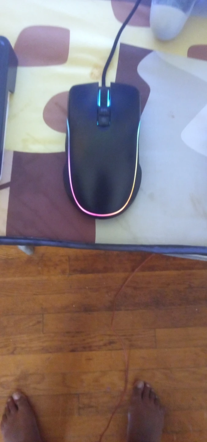 Wired Gaming Mouse with RGB Lighting - photo 2