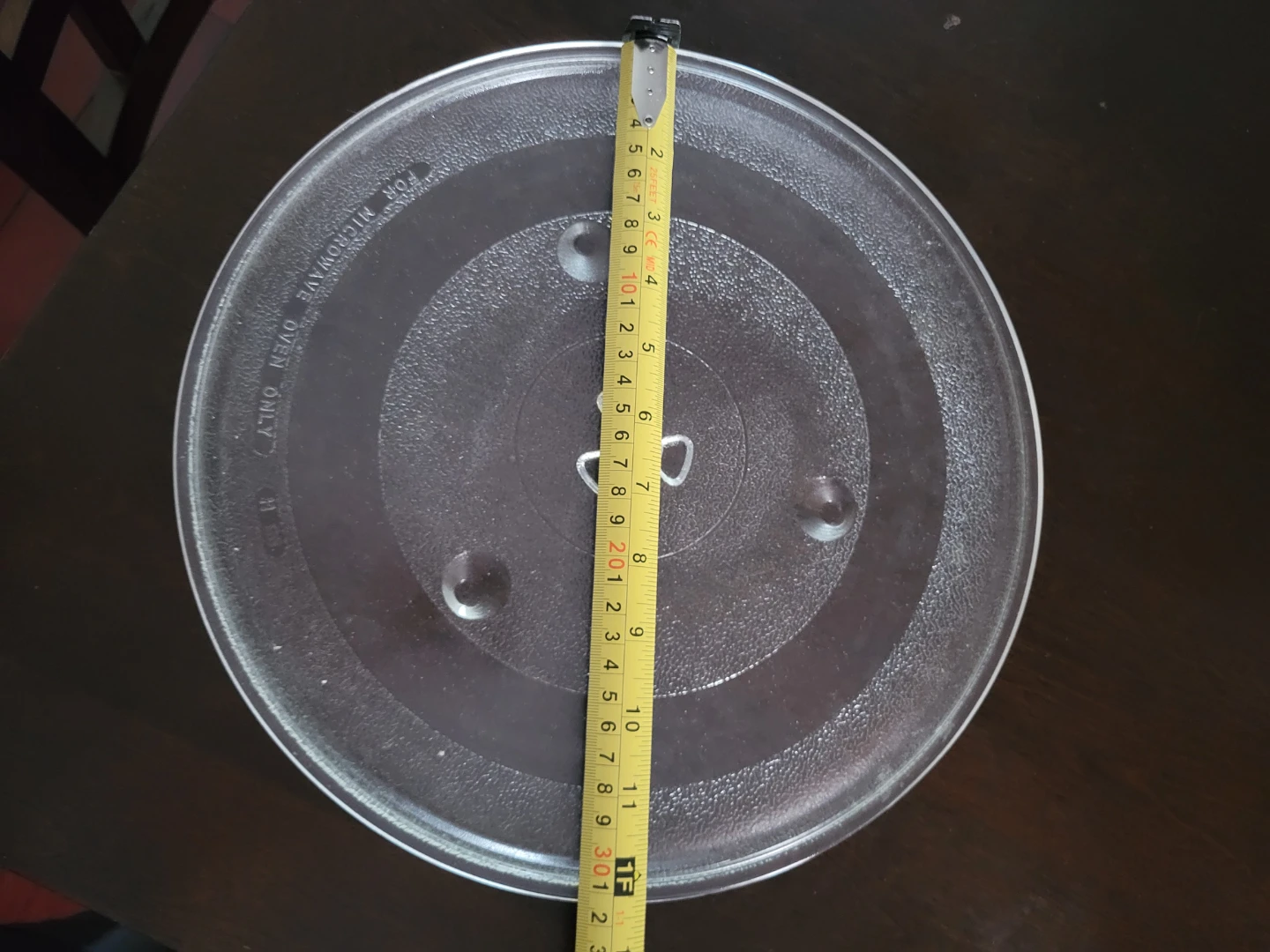 Replacement Microwave Glass Turntable Tray - photo 2