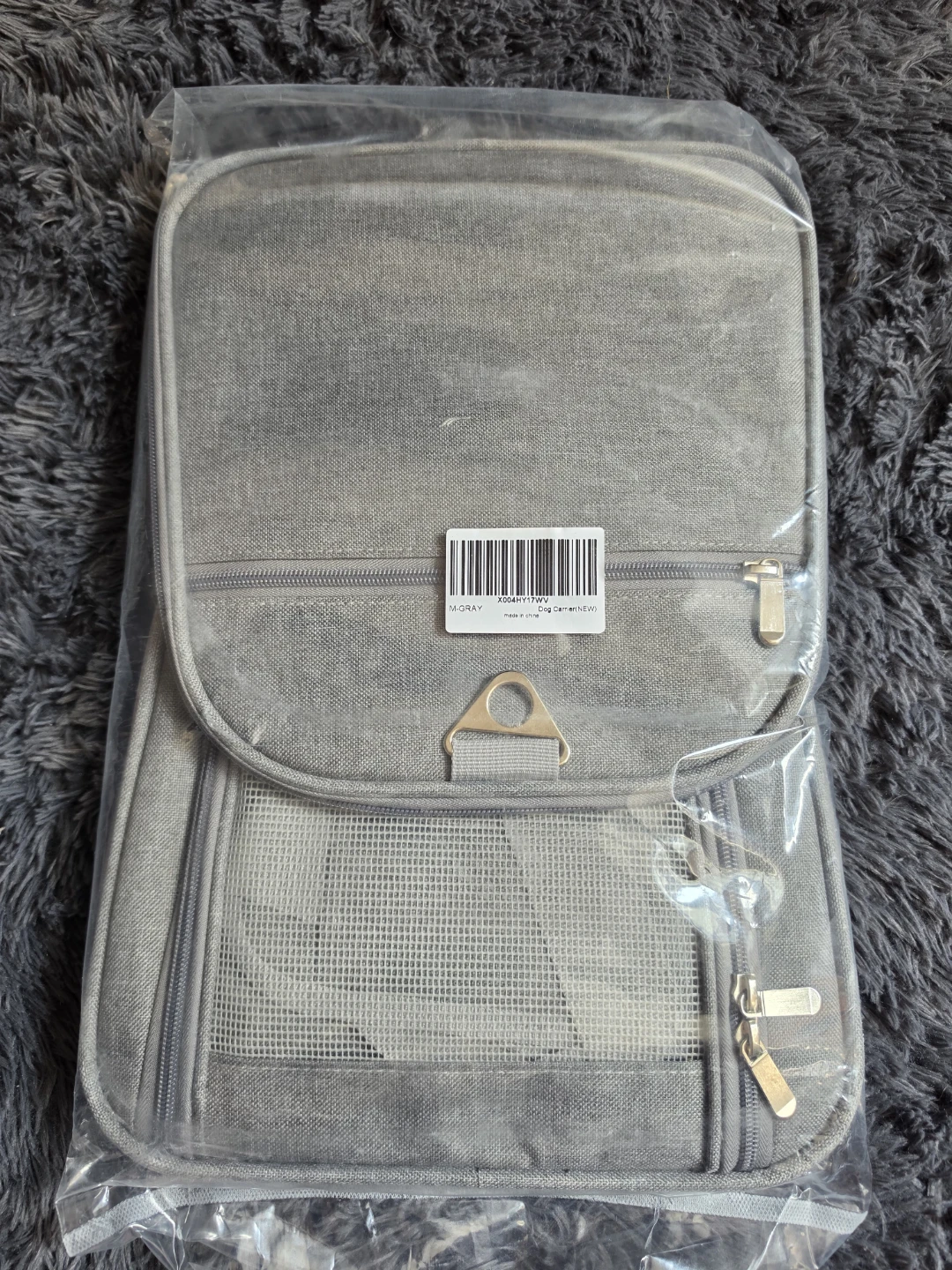 Gray Medium Pet Carrier - photo 4