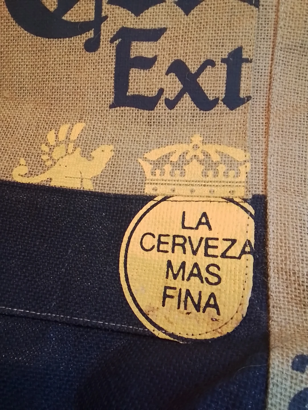 Corona Extra Burlap Messenger Bag - photo 5