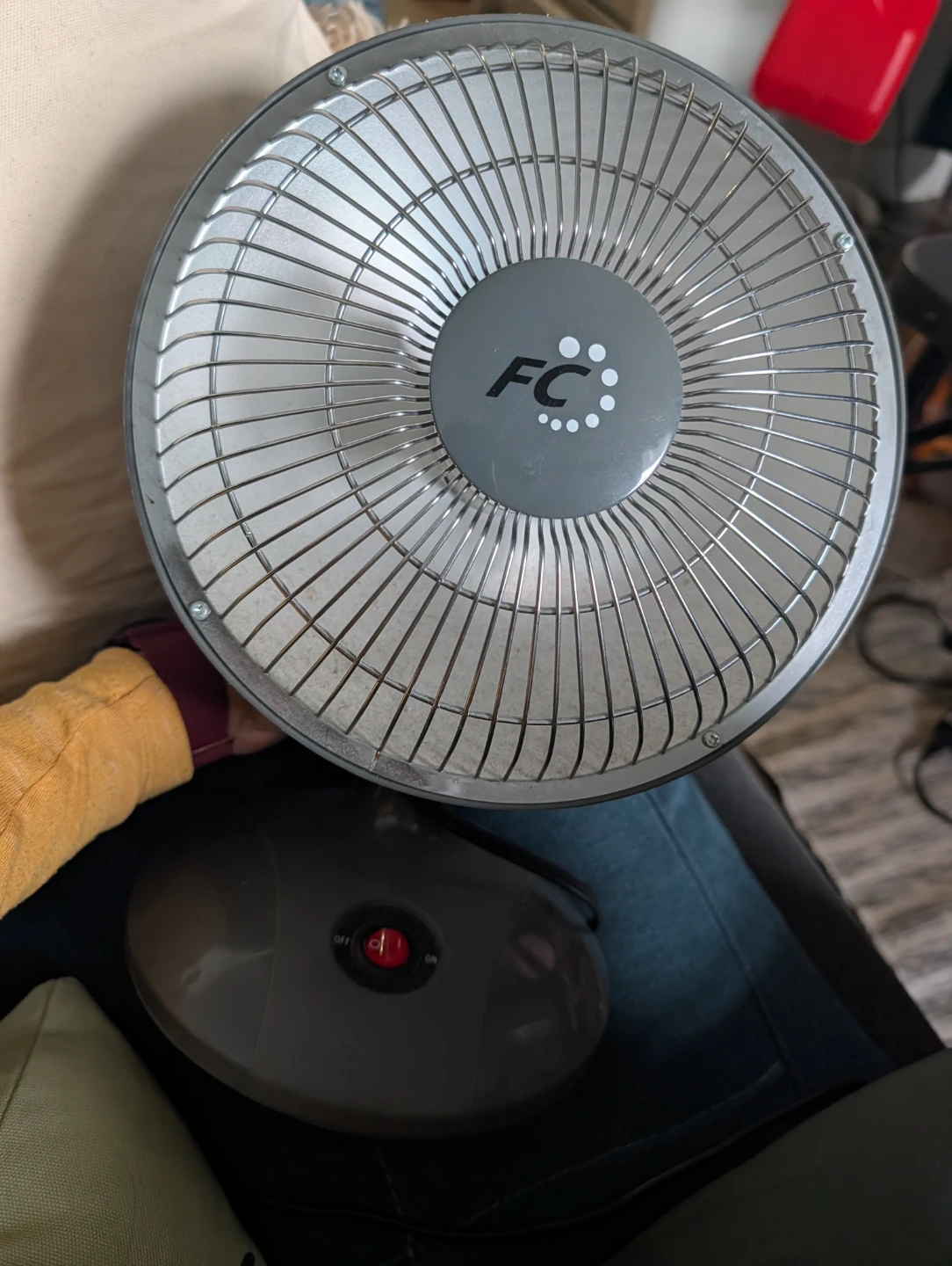 FC portable electric heater