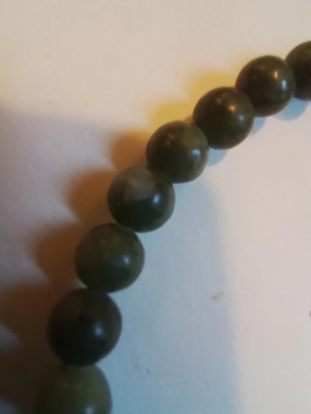 Green Jade Beaded Bracelet - photo 3