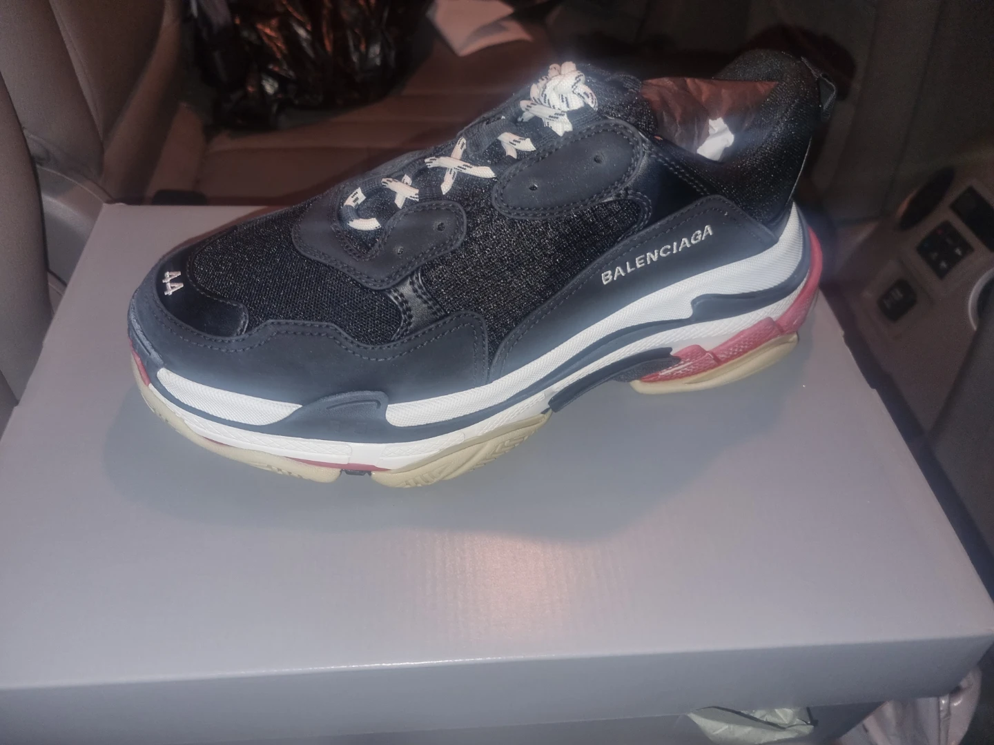 Balenciaga Triple S Black Sneakers - photo 2