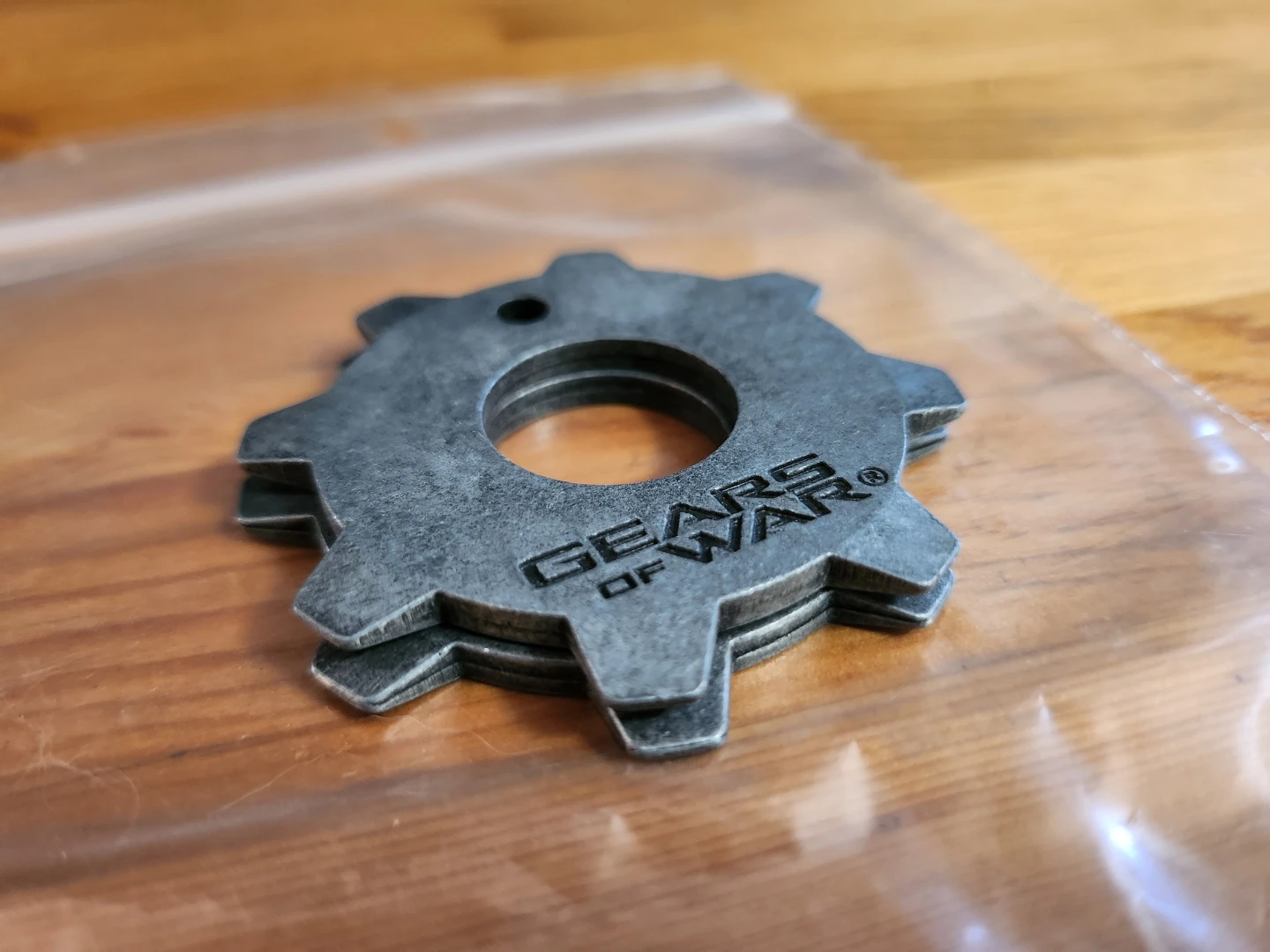 Official Gears of War COG Tags Microsoft - photo 2