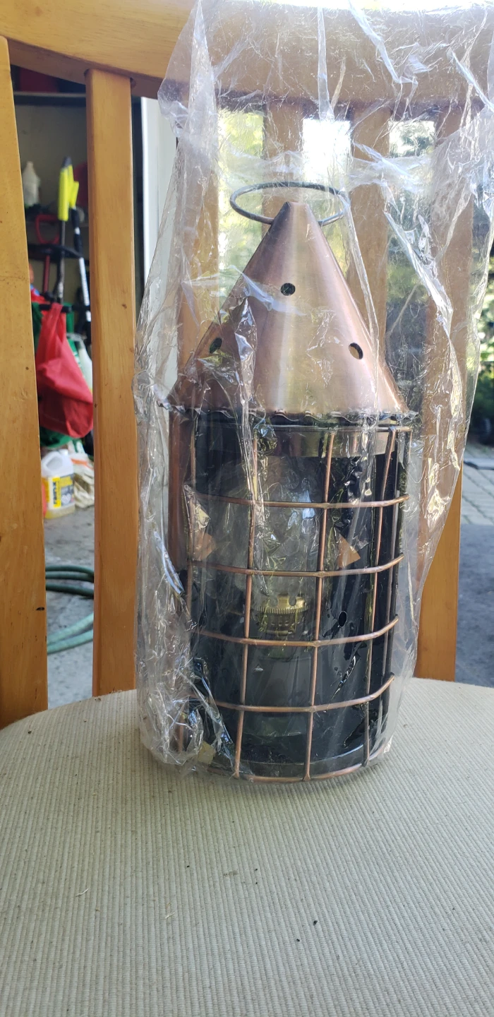 Copper Finish Decorative Lantern - photo 2