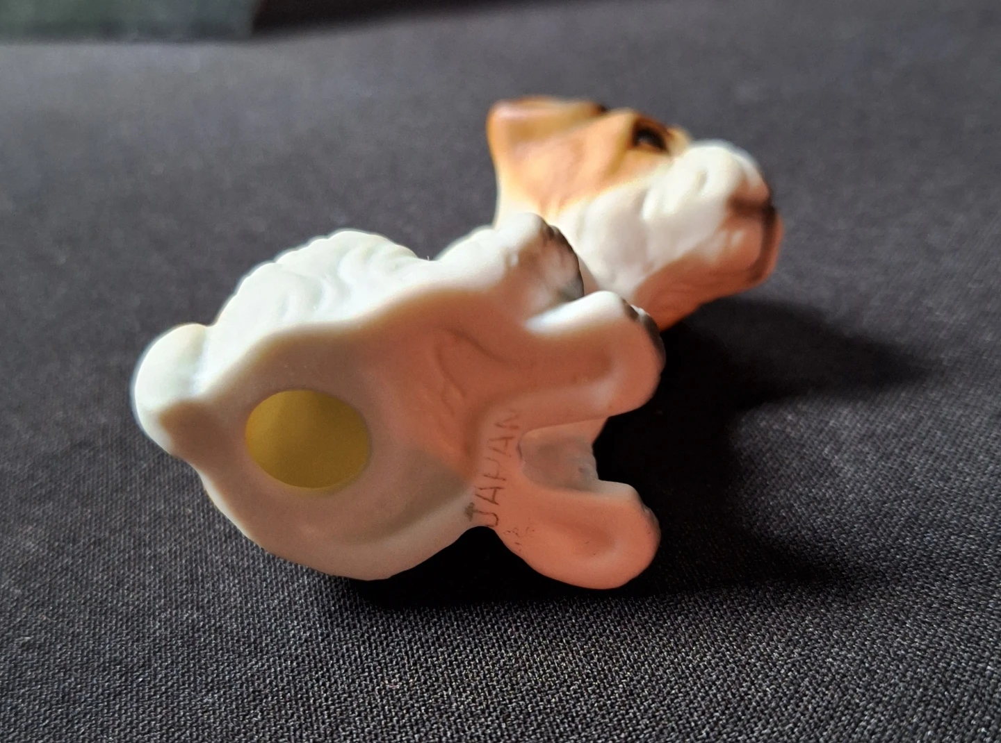 Vintage Porcelain Puppy Figurine 🏈 (Kit Cat Club rescue) - photo 5