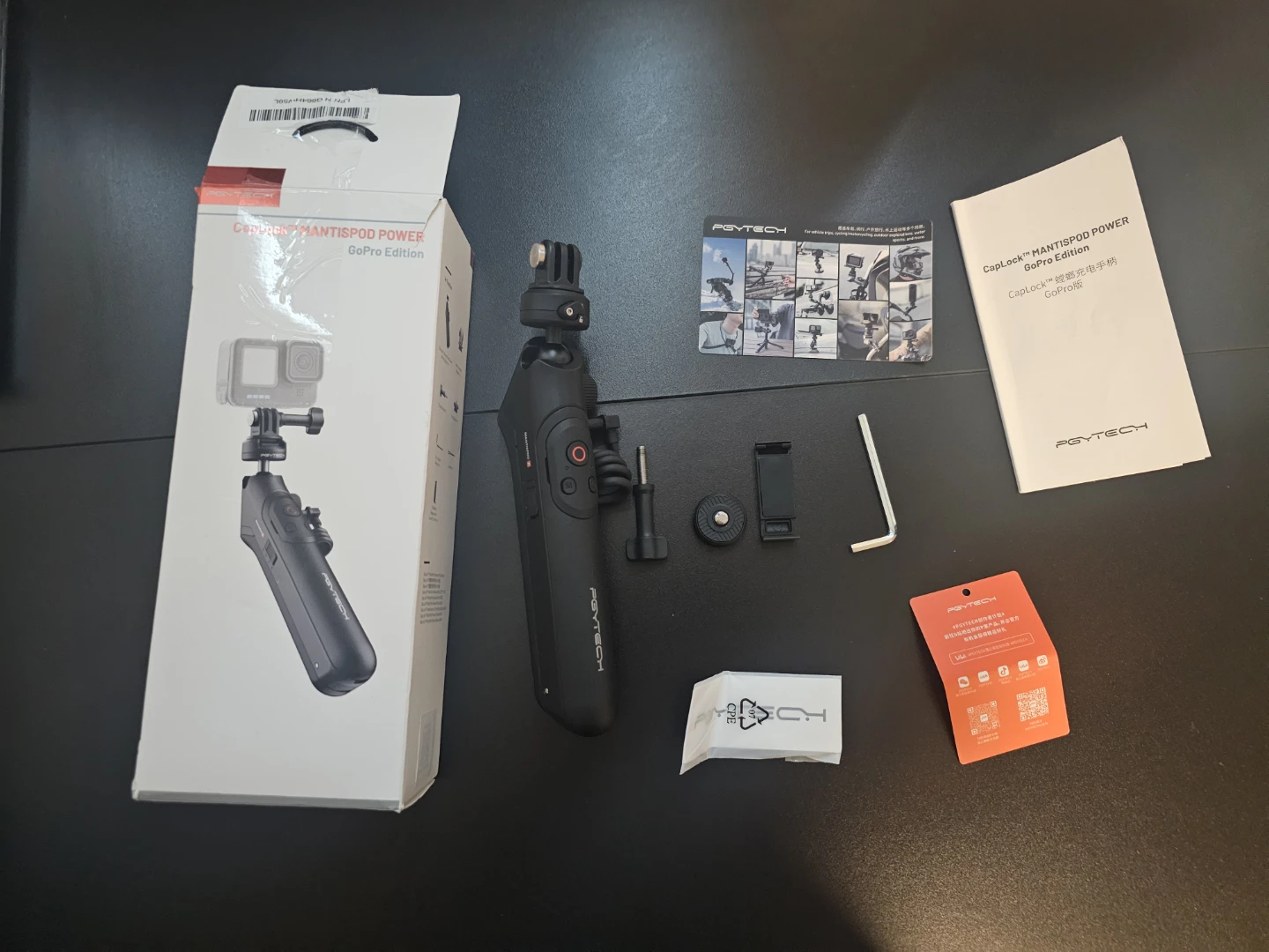 PGYTECH CapLock MantisPod Power for GoPro - photo 4