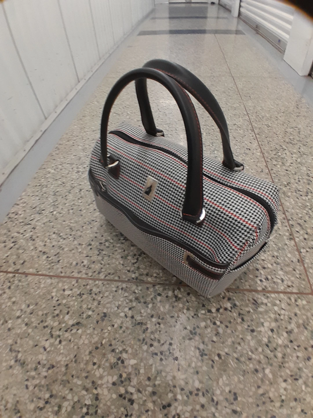 Houndstooth Pattern  Lady,s Handbag L - photo 2