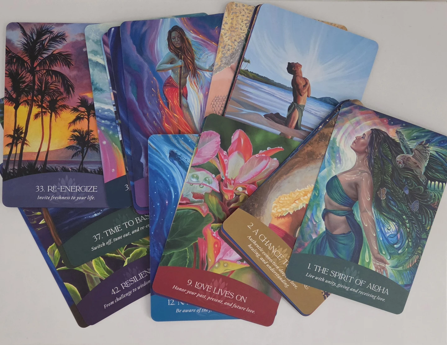 Oracle Card Deck, Whispers of Aloha