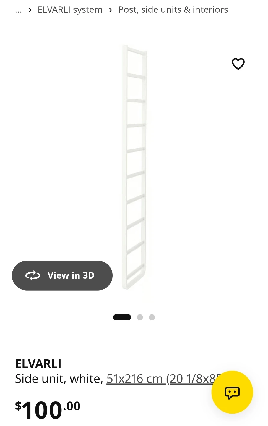 IKEA ELVARLI Wardrobe Storage System - photo 3