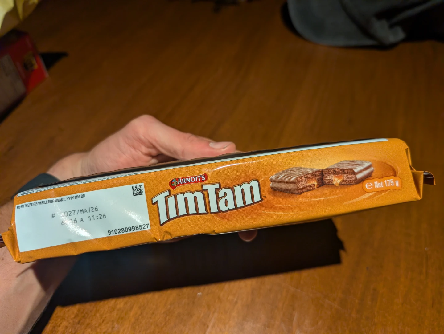 Arnott's Tim Tam Chewy Caramel Cookies 175g - photo 2