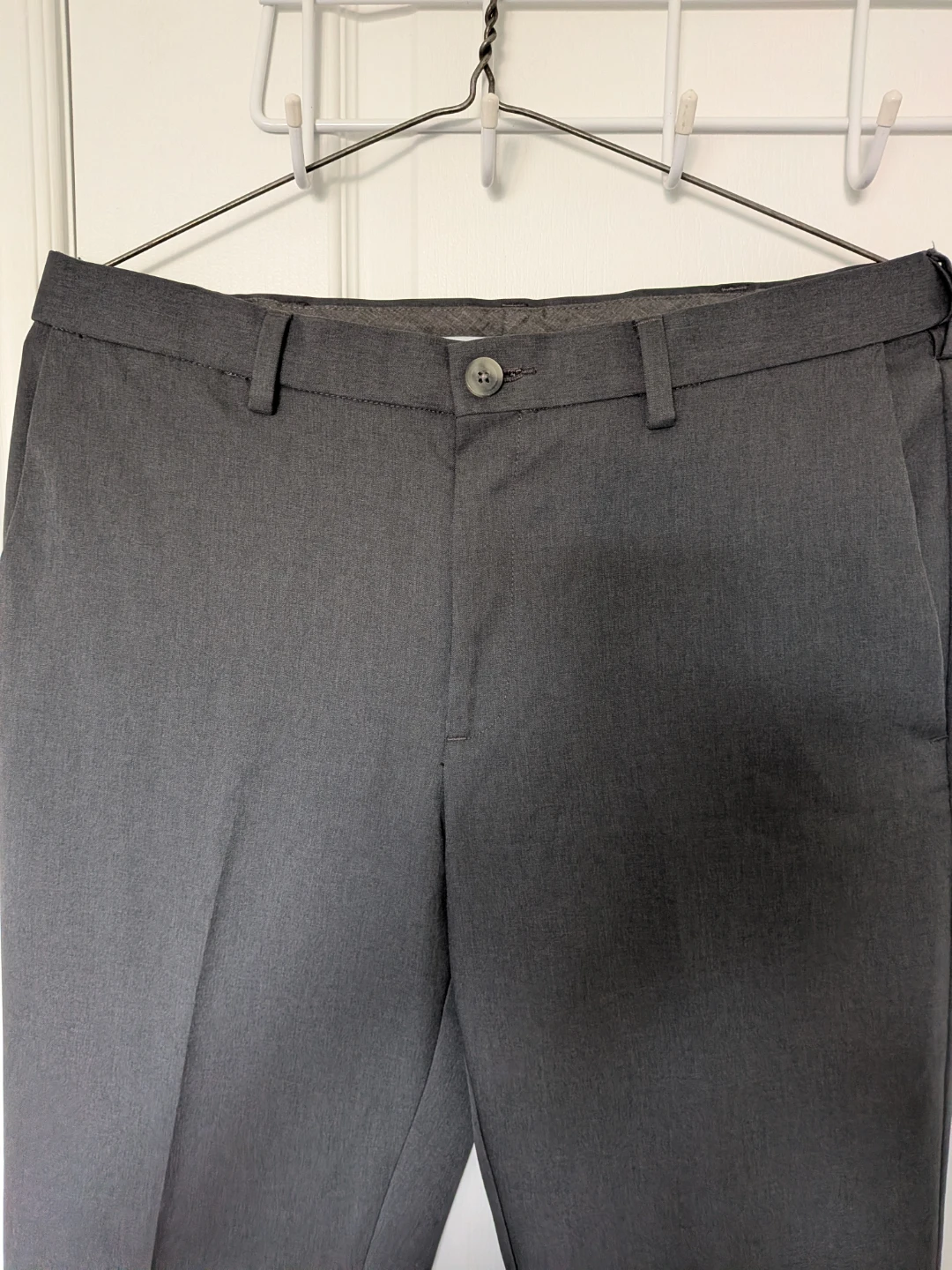 🏈Haggar Cool 18 Grey Dress Pants - photo 4