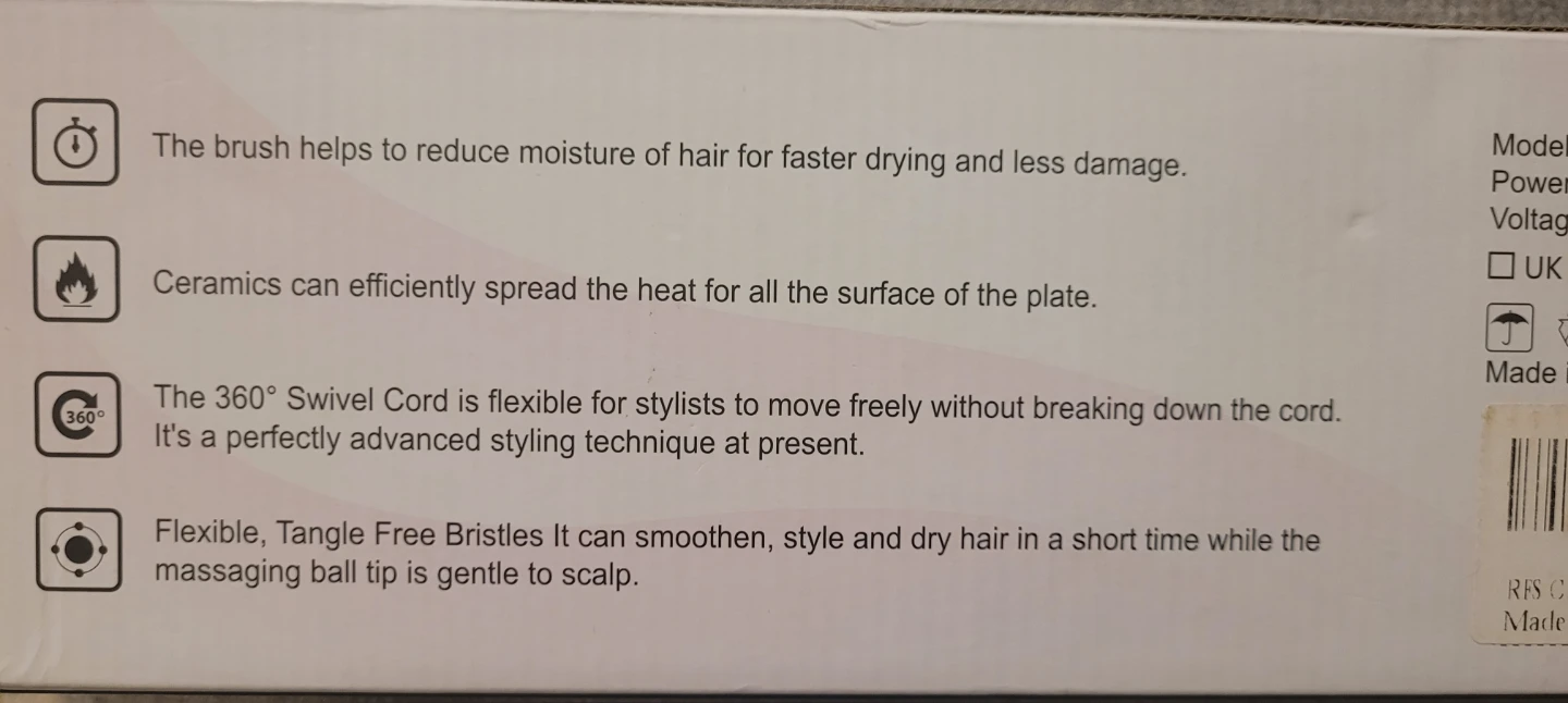 Multifunction Hot Air Brush - photo 5