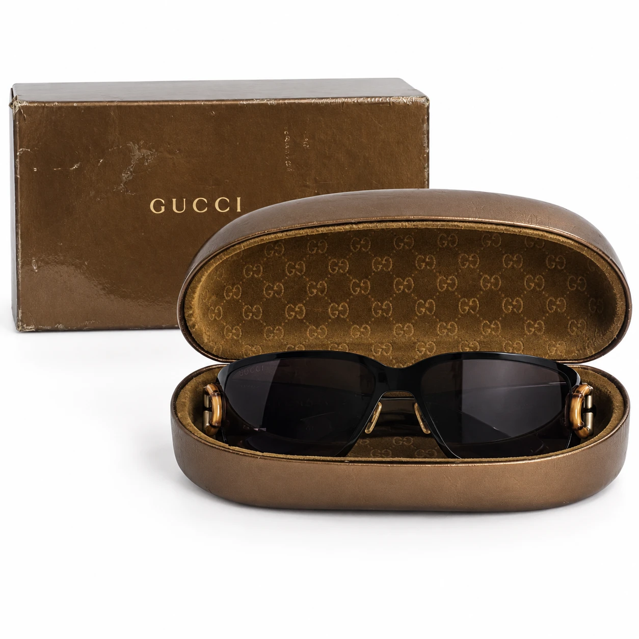 Gucci GG 2796/S Bamboo Horsebit Shield Sunglasses - photo 2