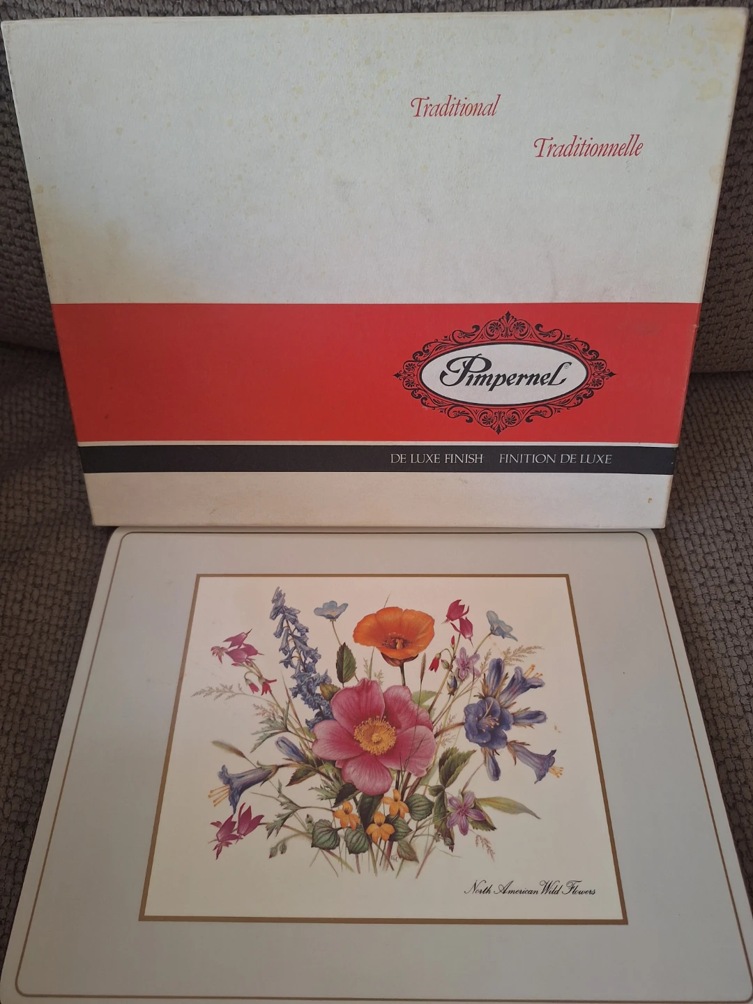 Vintage Pimpernel Cork Placemats (4 with Box) Made in England - photo 3