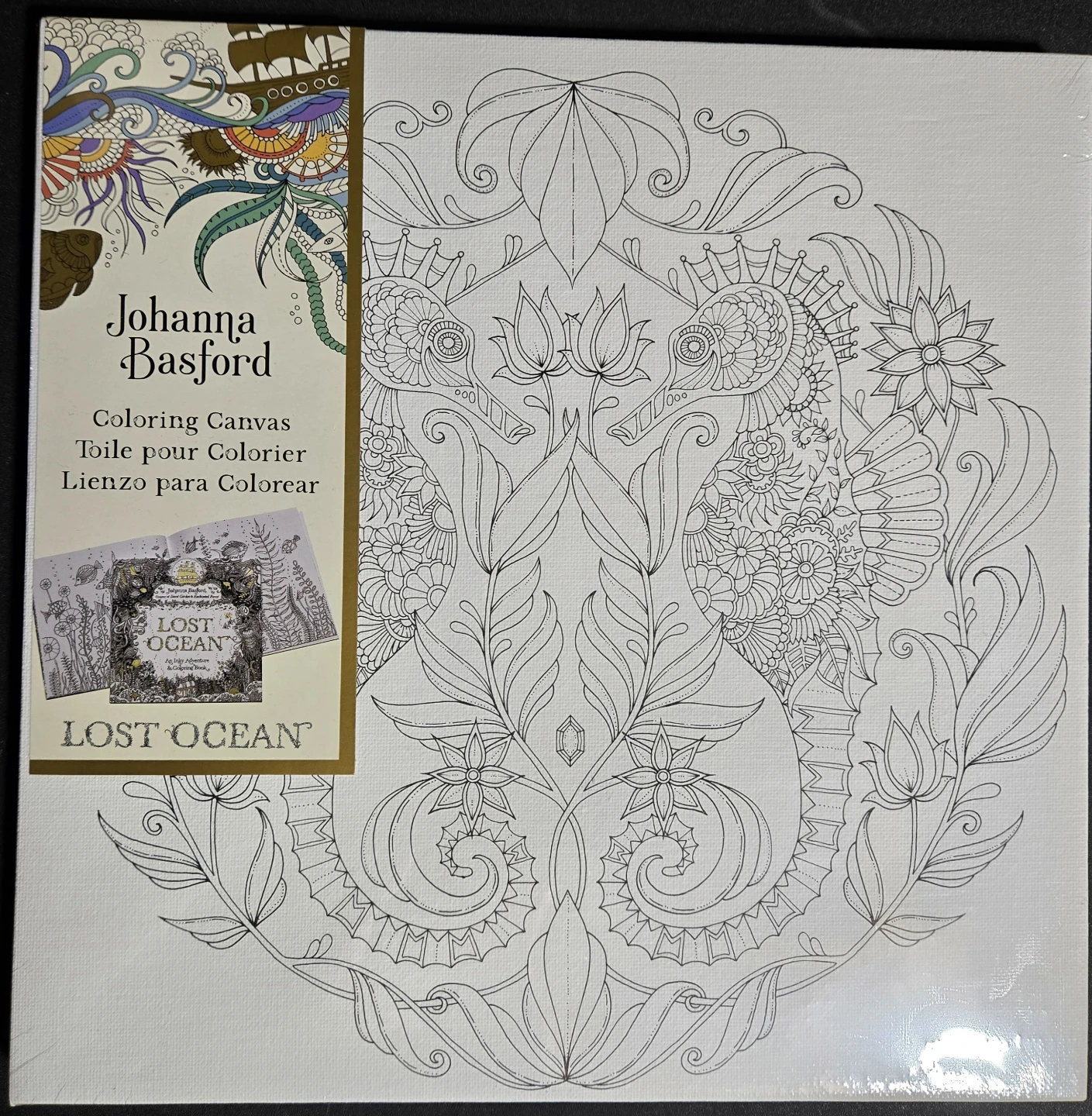 Johanna Basford Coloring Canvas - Lost Ocean & Enchanted Forest - photo 2