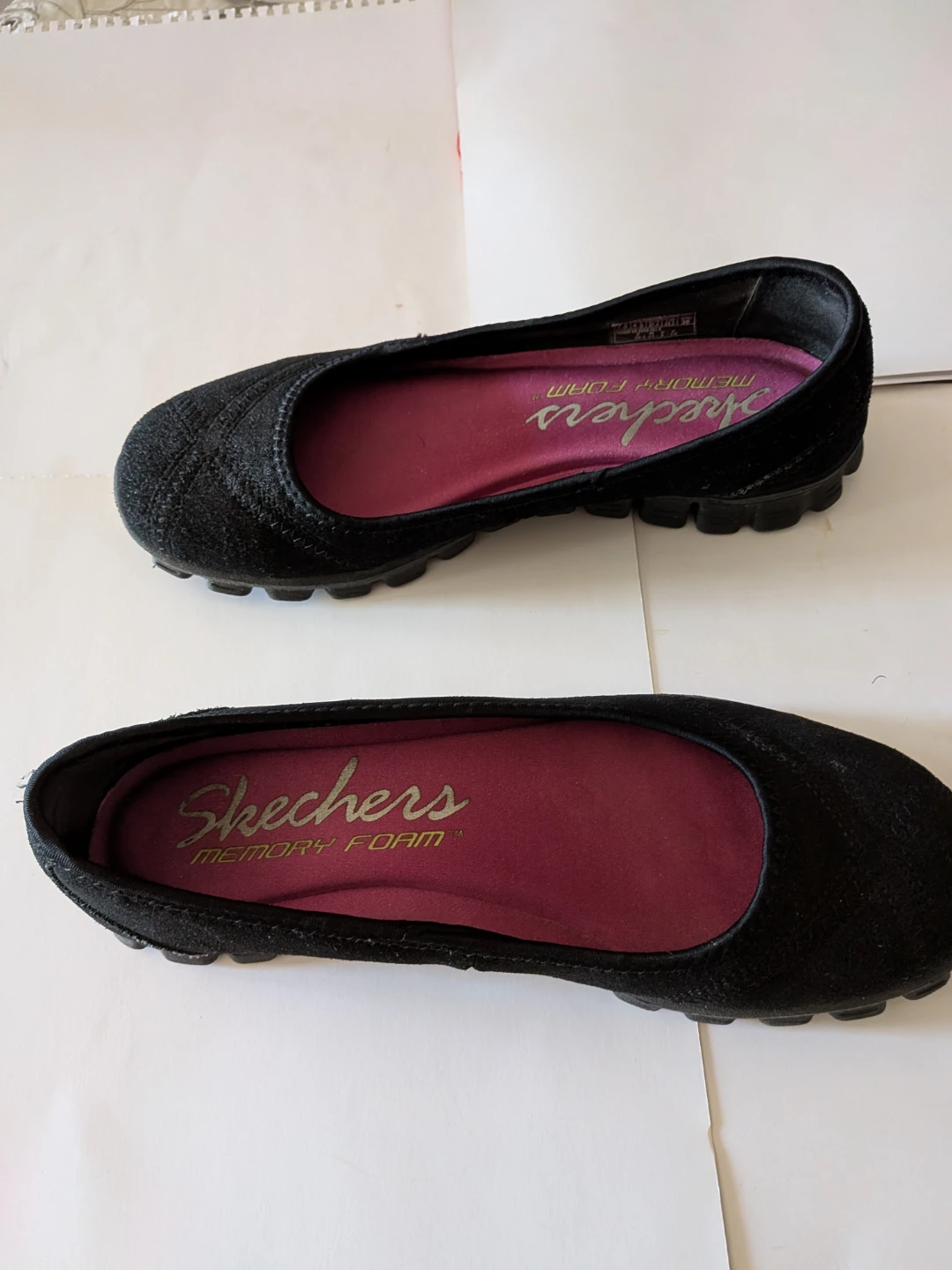 Skechers Memory Foam Ballet Flats