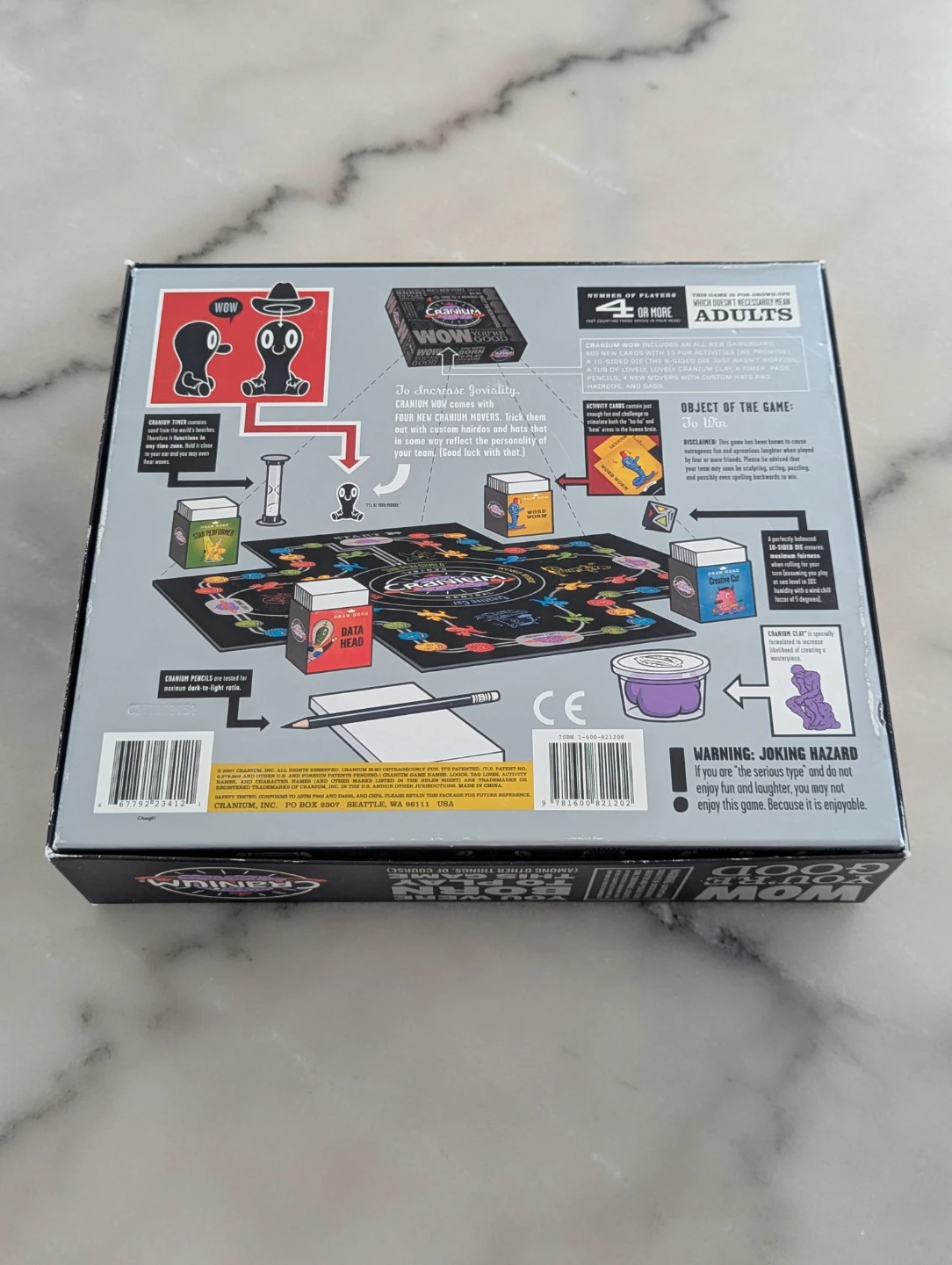 Cranium Wow Board Game - photo 3