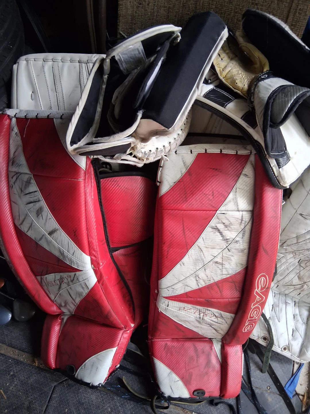 Goalie pads