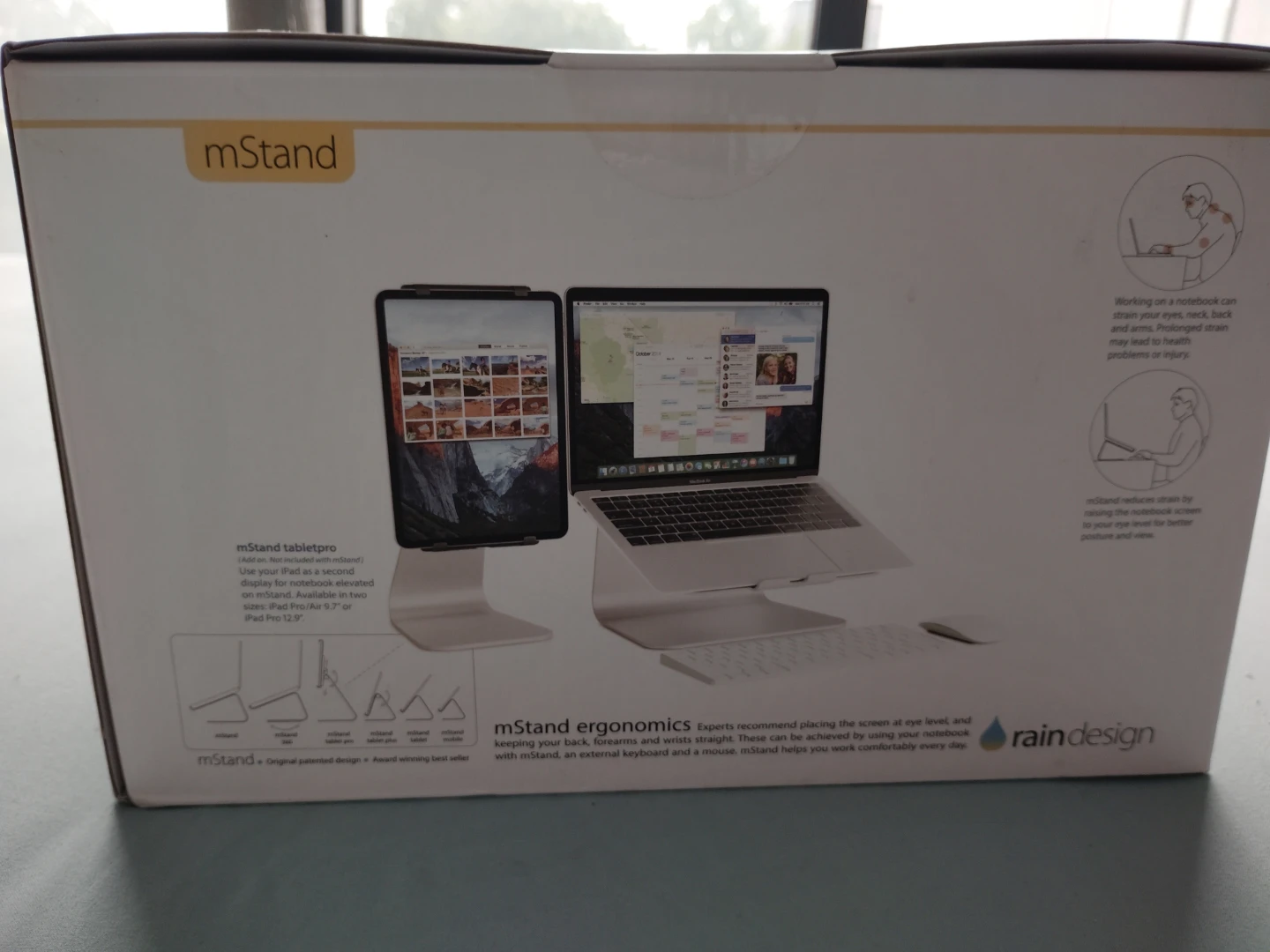 Rain Design mStand Laptop Stand Silver - photo 3