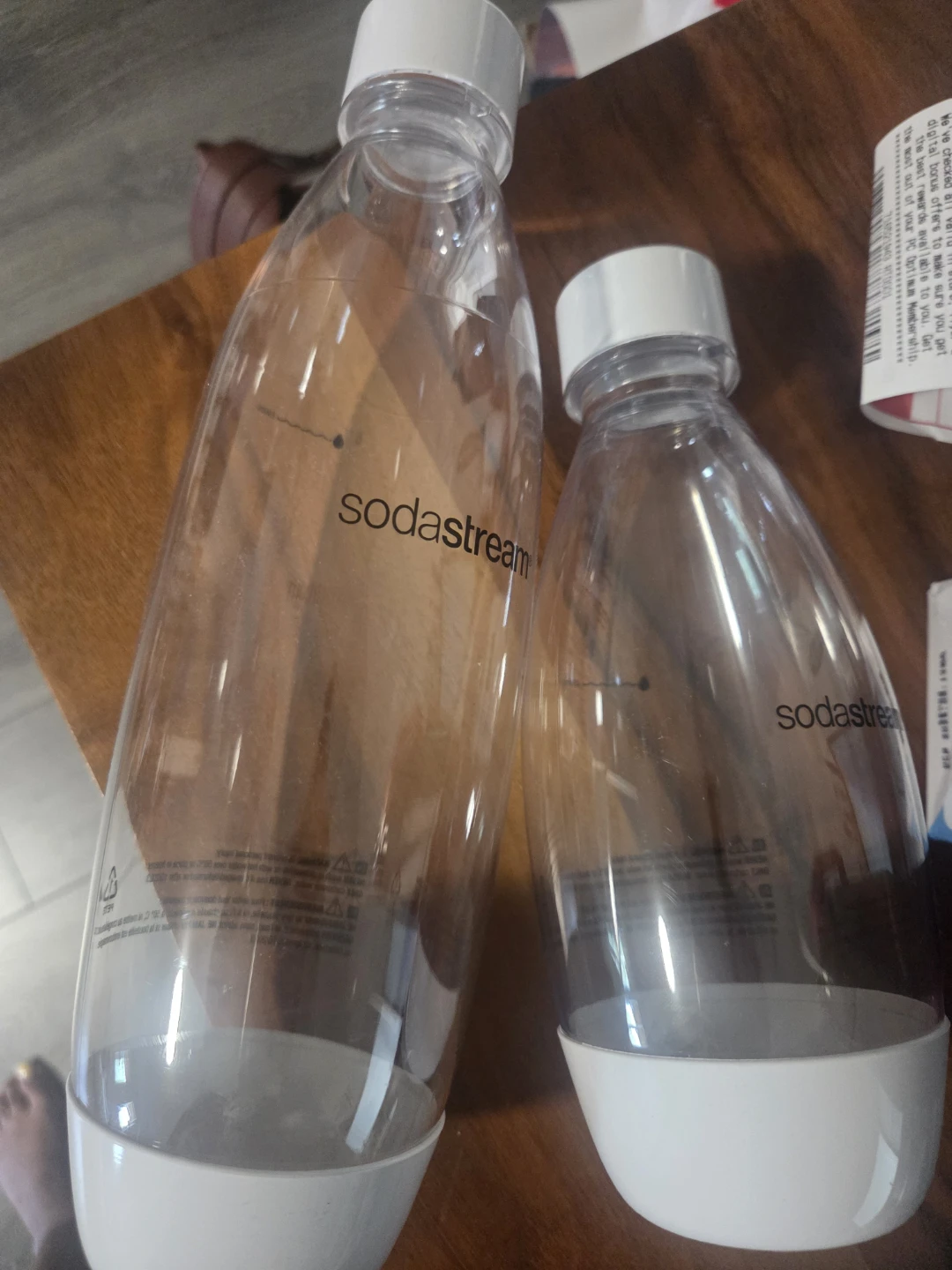 Two Sodastream Carbonating Bottles 🏈