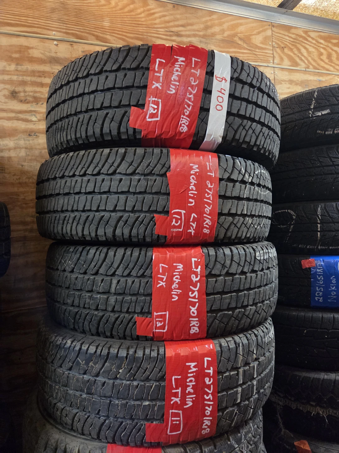 Michelin LTX LT275/70R18 Tires (Set of 4)