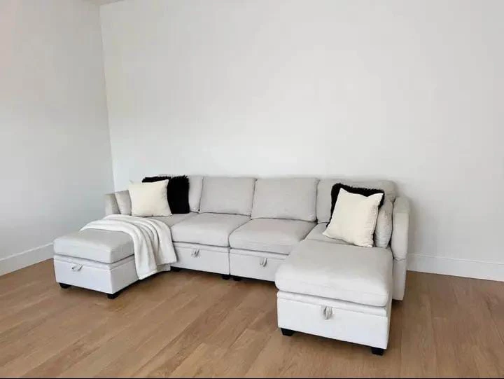 Modular Storage Sectional Sofa