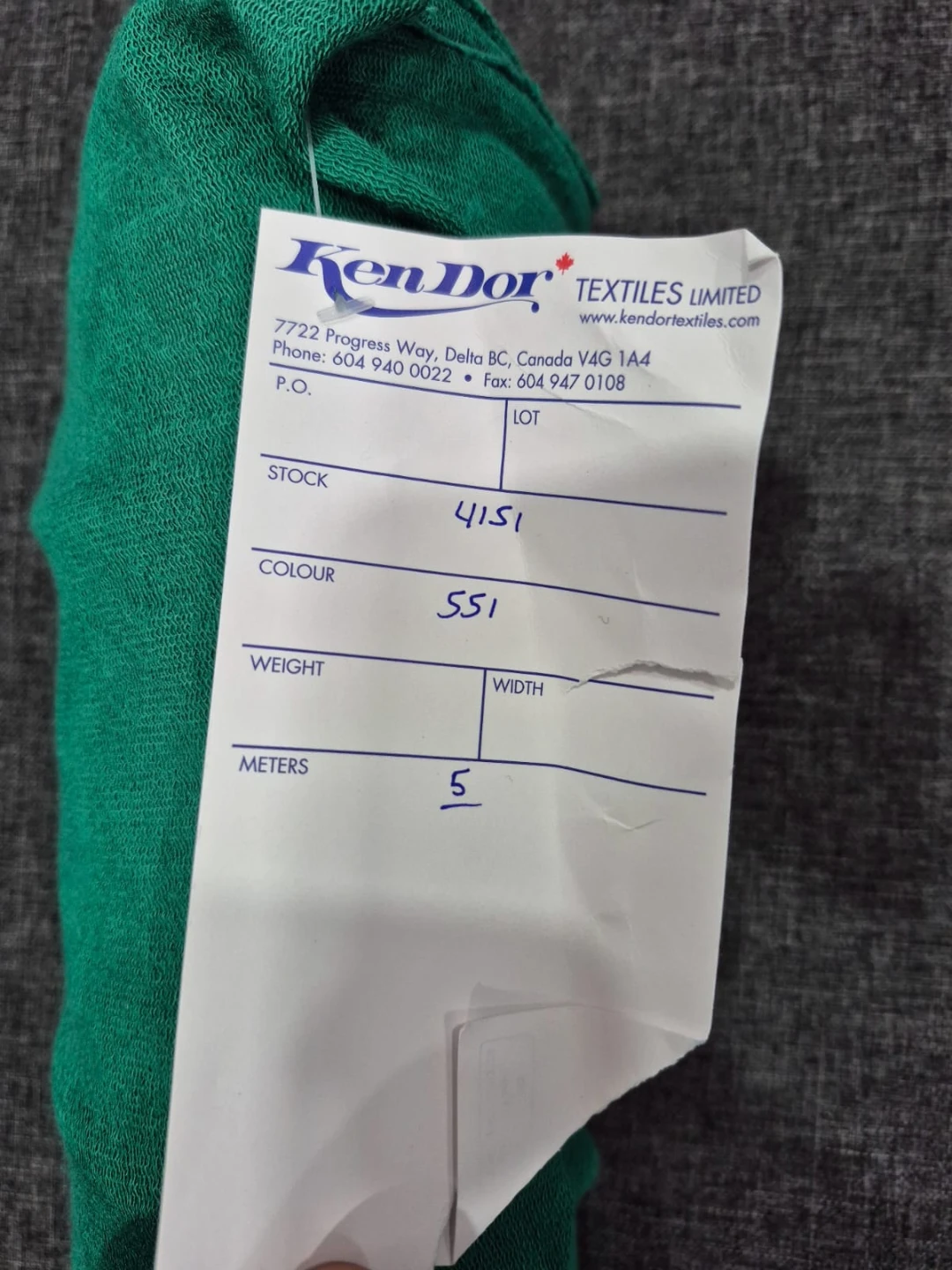 KenDor Textiles fabric rolls 🏈 - photo 3
