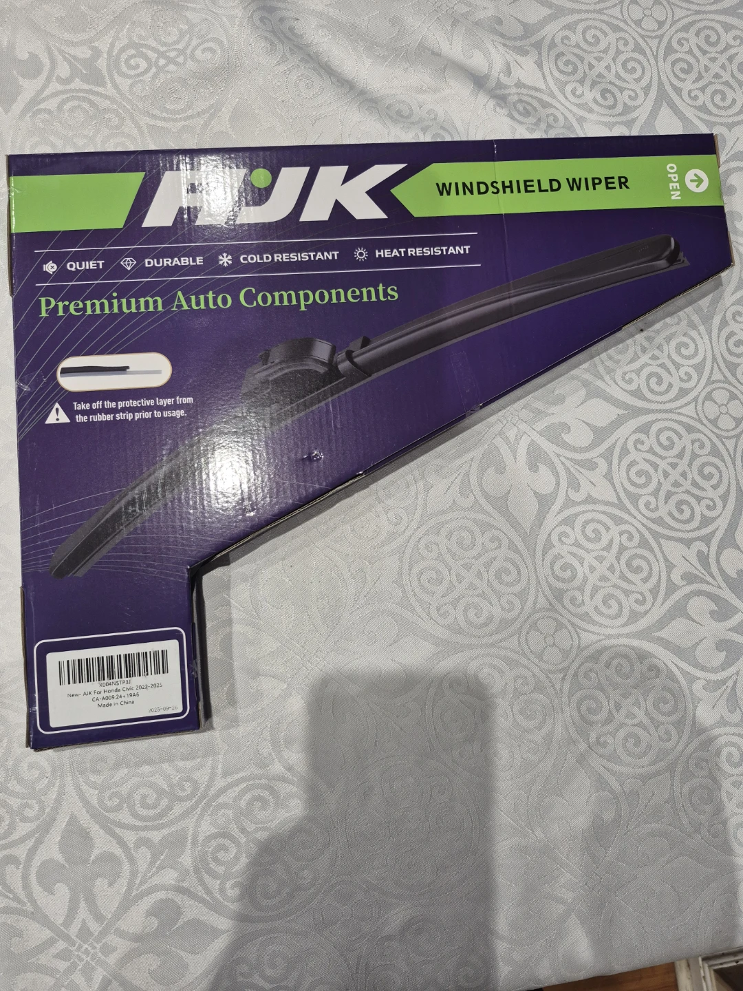 AJK Windshield Wiper for Honda Civic 2022-2025 - photo 2