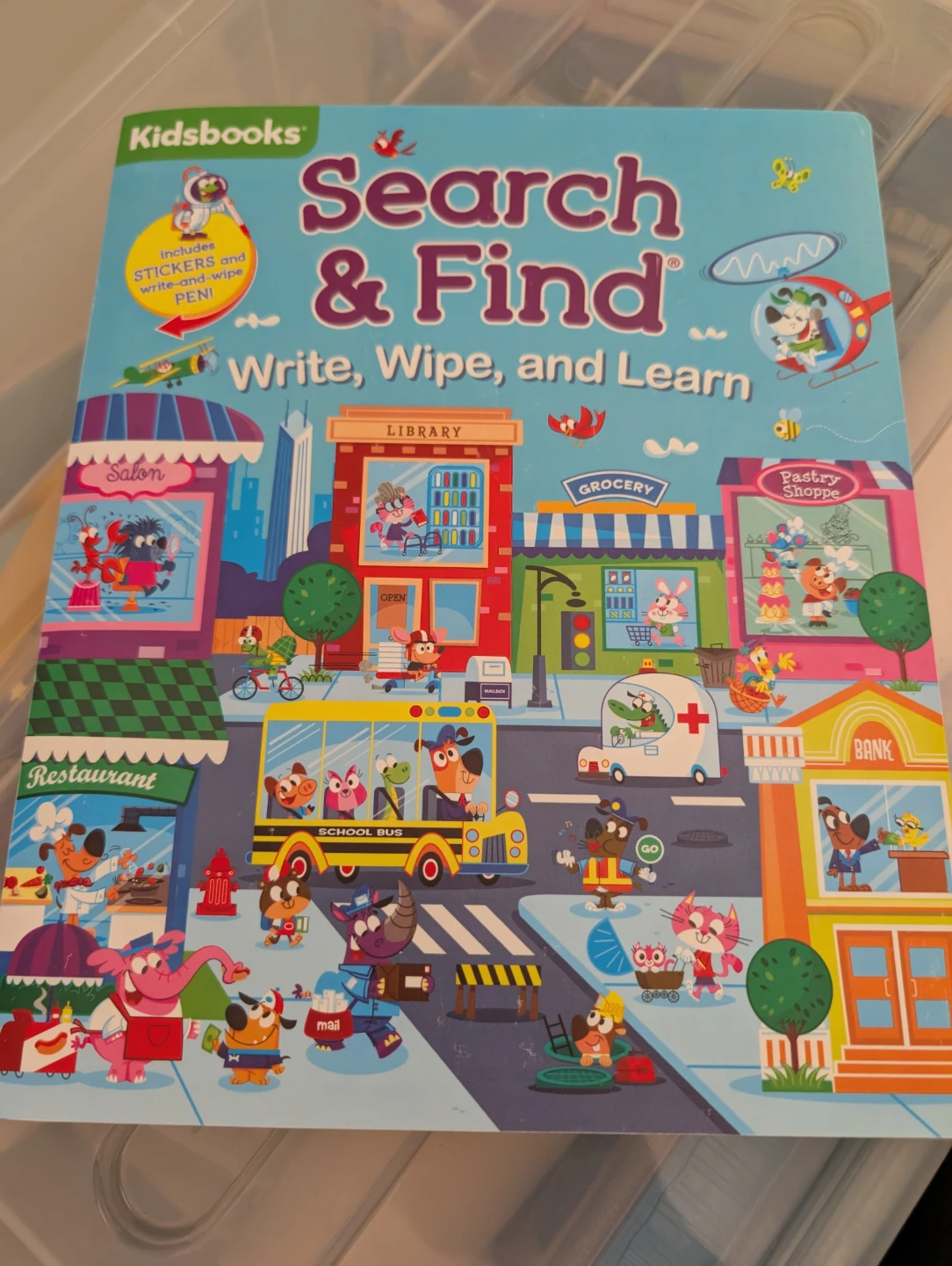 Kidsbooks Search & Find Write, Wipe, and Learn Book - photo 2