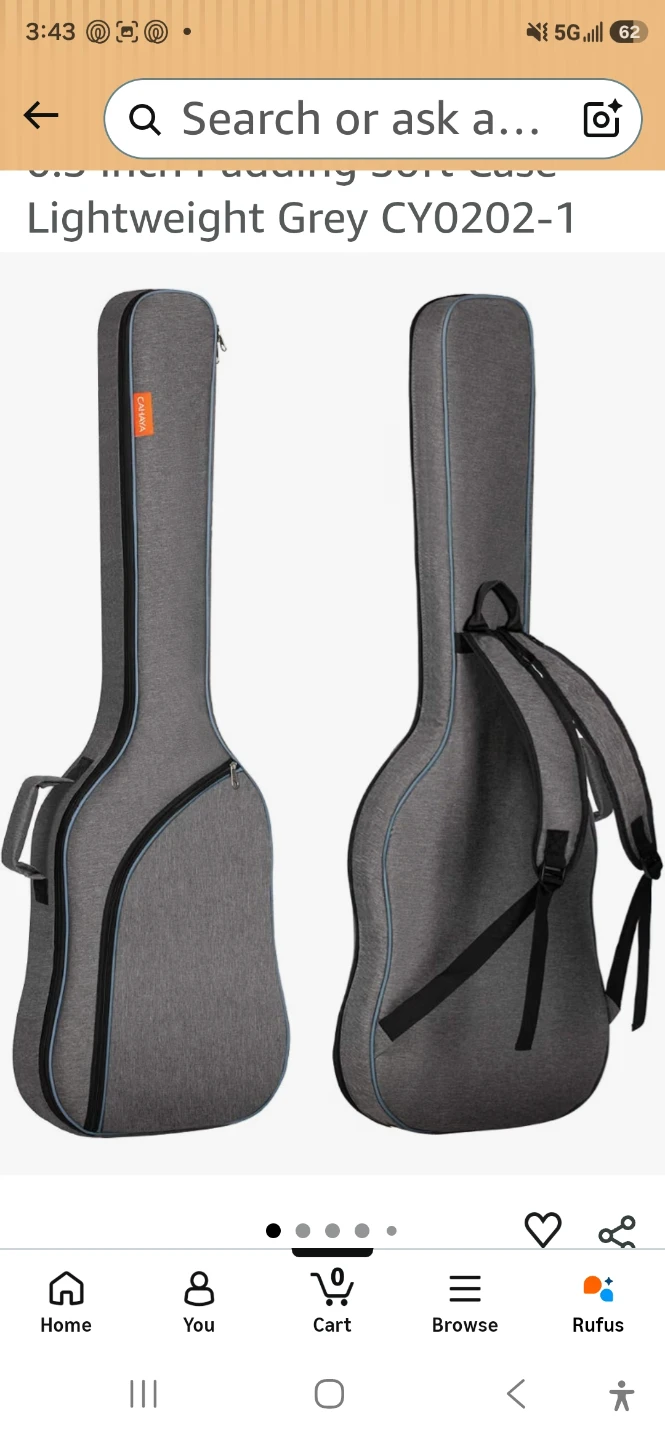 CAHAYA Bass Guitar Gig Bag