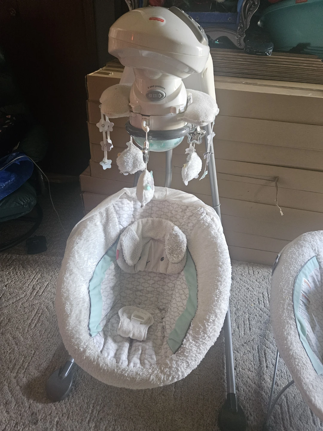 Fisher-Price Lamb Swing and Bouncer Set - photo 2