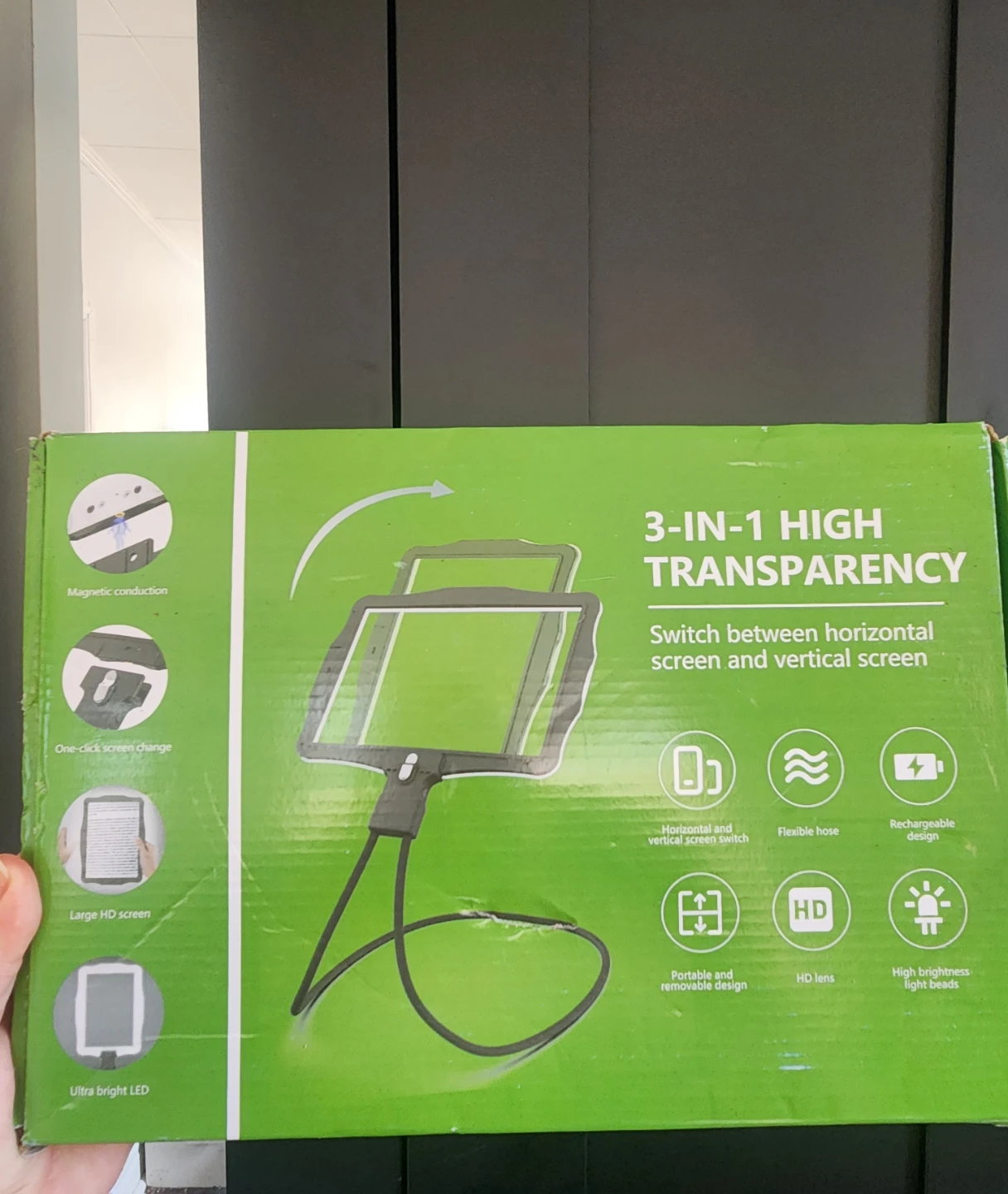 3-in-1 Magnifier with LED Light