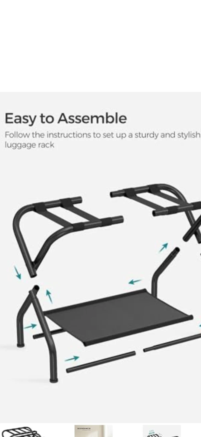 SONGMICS Luggage Racks Set of 2 - photo 3
