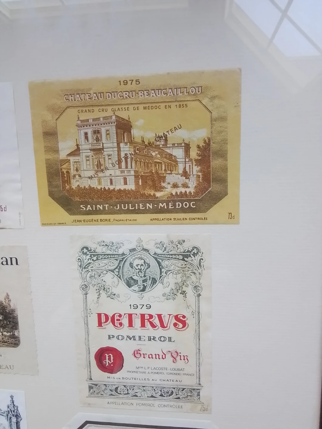 (6) Exceptionally Rare Vintage French Wine Labels - photo 3