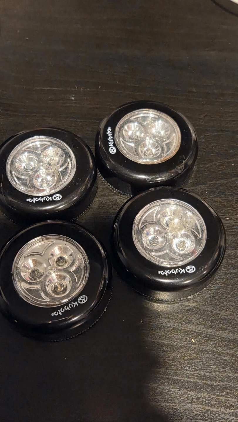 Set of 4 Kubota LED Puck Lights - photo 2