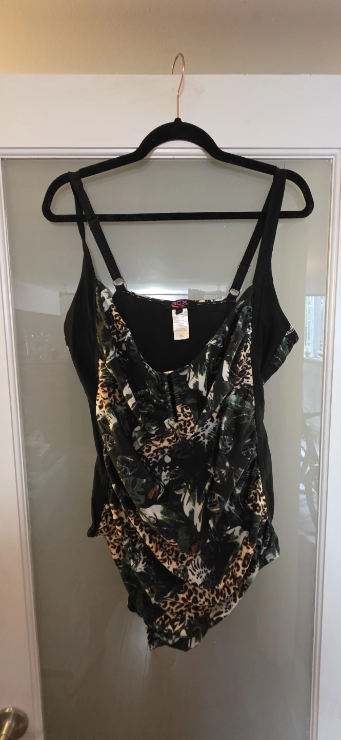 ACX Active Plus Size 1X Swimsuit
