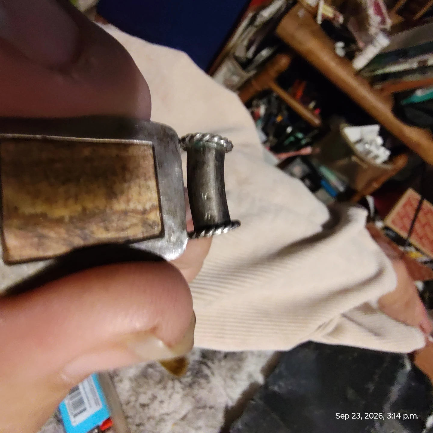 Sterling Silver and Stone Pendant - photo 2