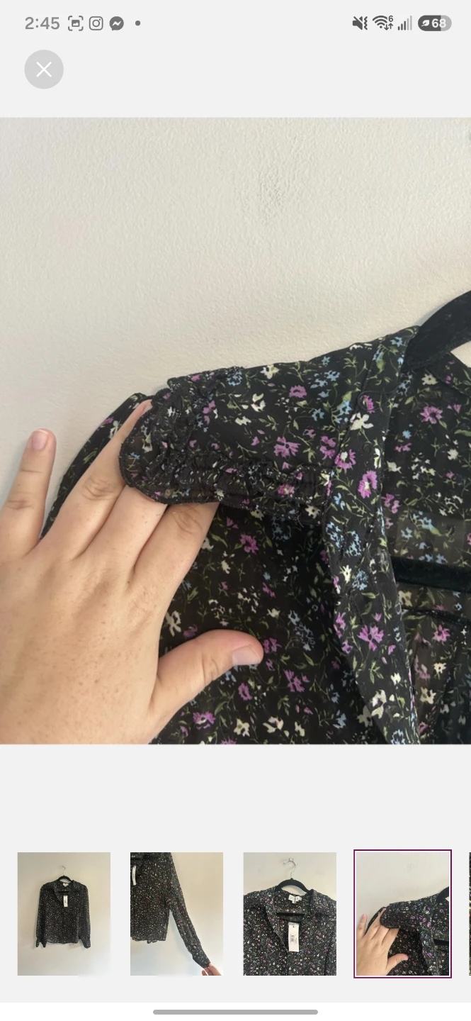 Molly Bracken Floral Woven Shirt - photo 4